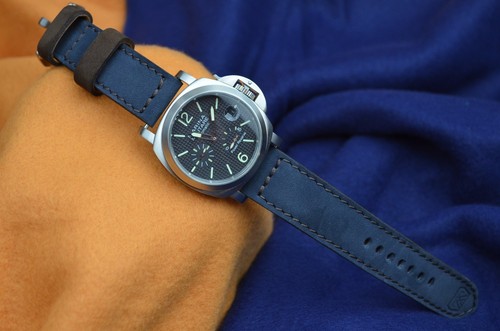 Uhrenarmband mm blau - 24,