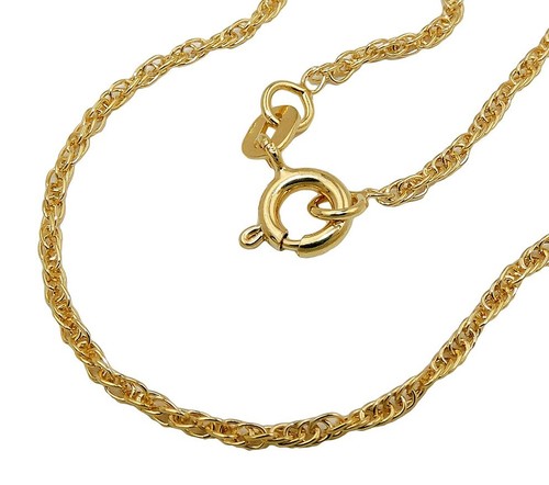 Echt gold fußkette - ***,