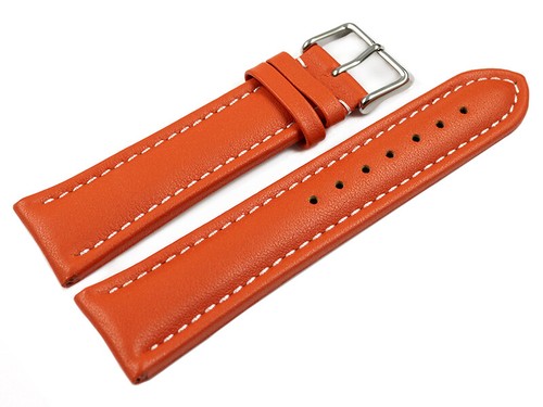 Uhrenarmband echt leder glatt - echt,